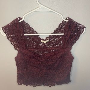 Bralette crop top